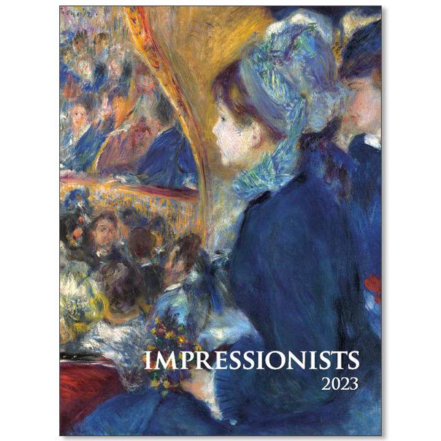 Nástenný kalendár Impressionists 2023