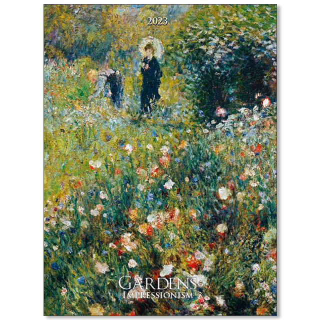 Nástenný kalendár Gardens Impressionism 2023