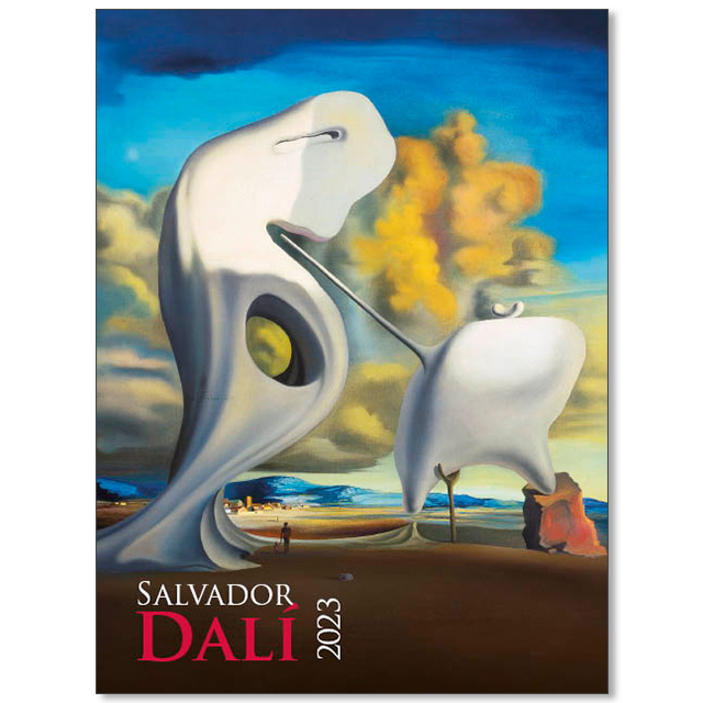 Nástenný kalendár Salvador Dalí 2023