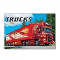 Nástenný kalendár Trucks 2023