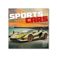 Kalendár - Nástenný kalendár Sports Cars 2023