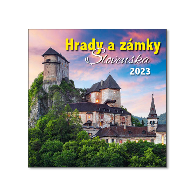 Nástenný kalendár Hrady a zámky Slovenska 2023