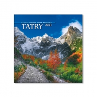Kalendár - Nástenný kalendár Tatry 2023