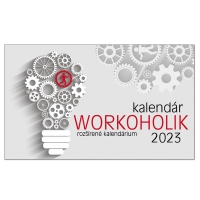 Kalendár - Stolový kalendár Workoholik kalendár 2023