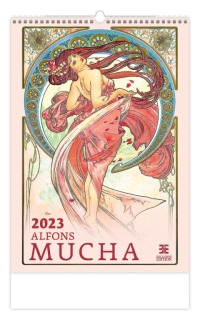 Kalendár Alfons Mucha