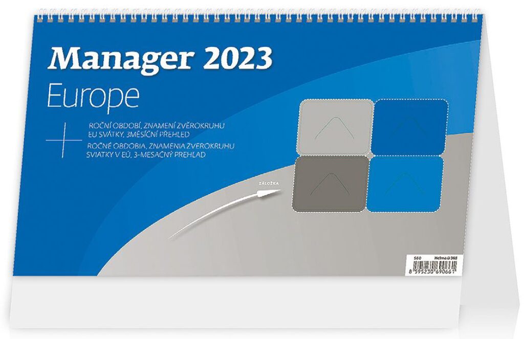 Kalendář Manager Europe