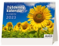 Kalendár - Týždenný kalendár s citátmi