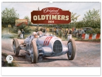 Kalendár - Nástenný kalendár Oldtimers – Václav Zapadlík 2024, 64 × 42 cm
