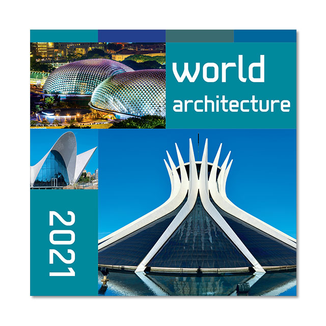 Nástenný kalendár World Architecture 2021