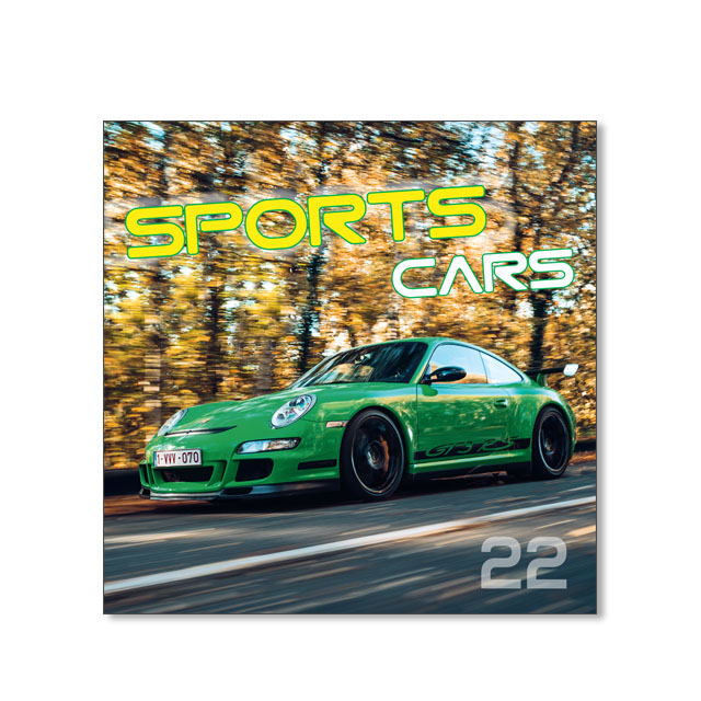 Nástenný Kalendár Sports Cars 2022