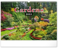 Kalendár - Nástenný kalendár Záhrady 2022, 48 × 33 cm